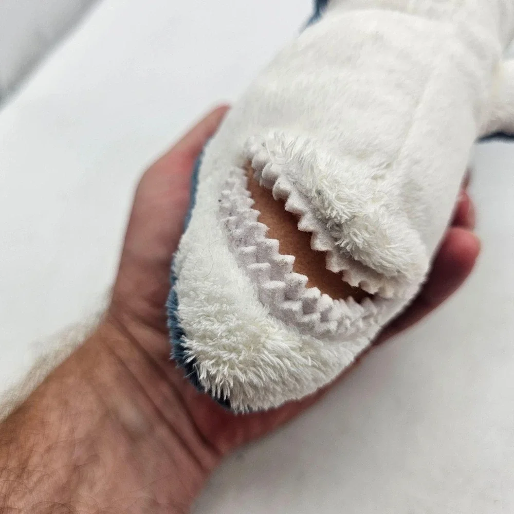 Newport Aquarium Shark Plush Stuffed Animal Toy Small Blue Soft Washable Cute